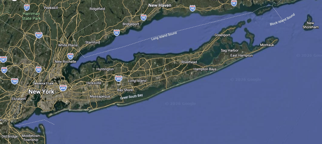 Long Island NY service area for Tri-Boro selective pallet rack